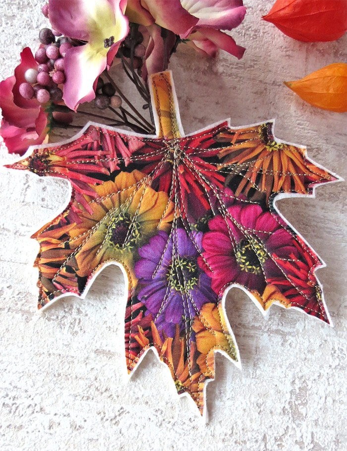 Fall sewing pattern-ornaments coasters