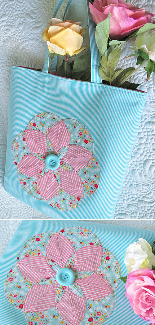 Folded flowers patterns
