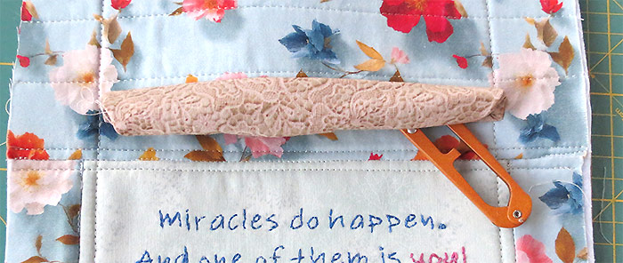 Personalized quilt label collection