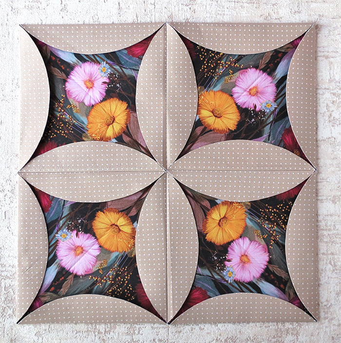 Fabric Flower DIY Pattern