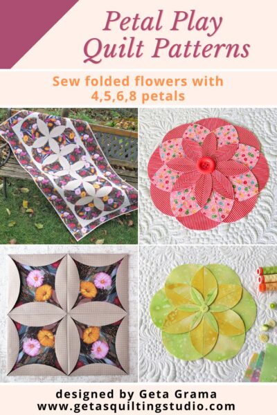 Folded Flowers Pattern BUNDLE