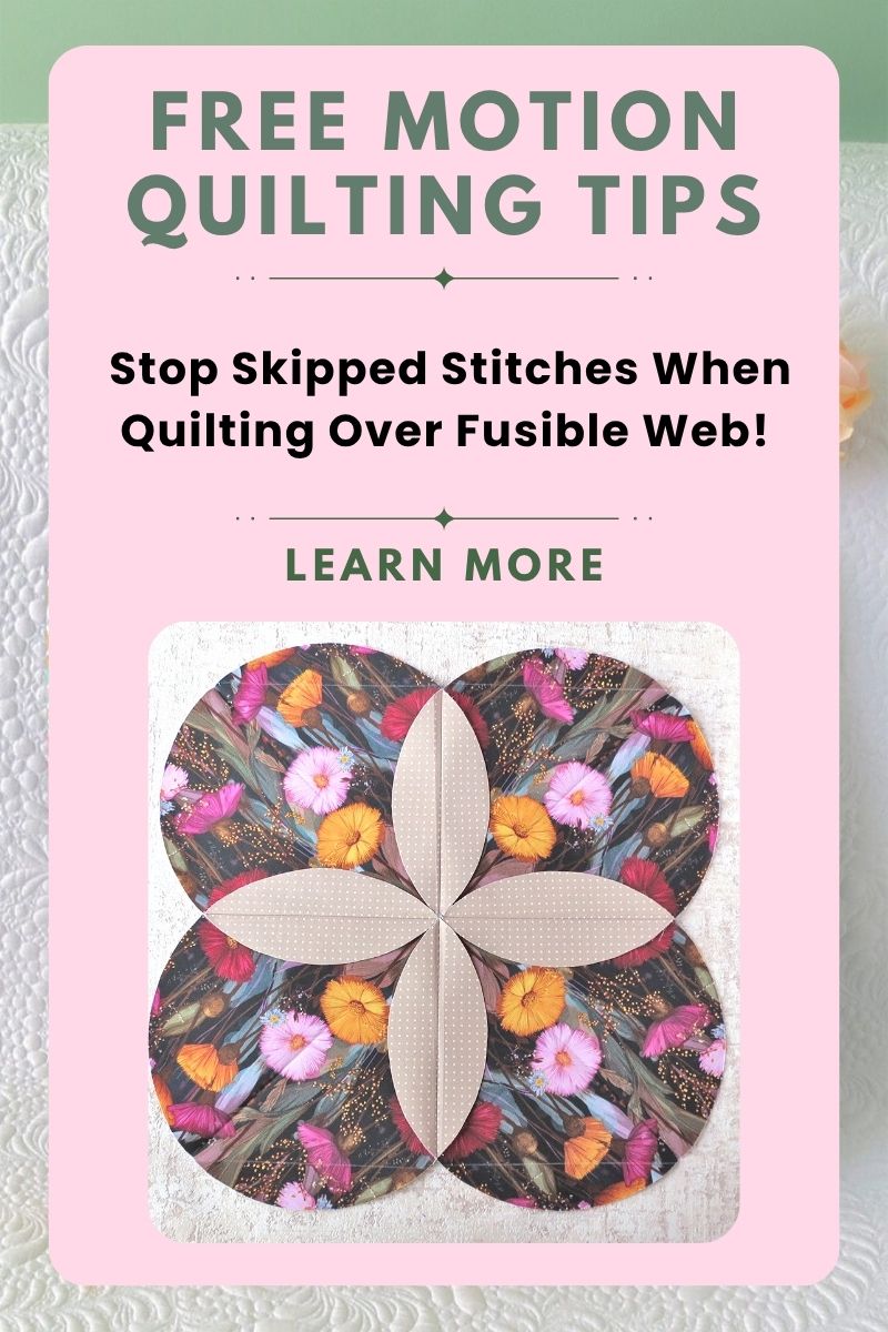 Free motion quilting tips