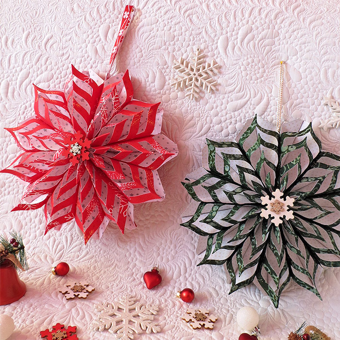Fabric Star Christmas Ornament Pattern