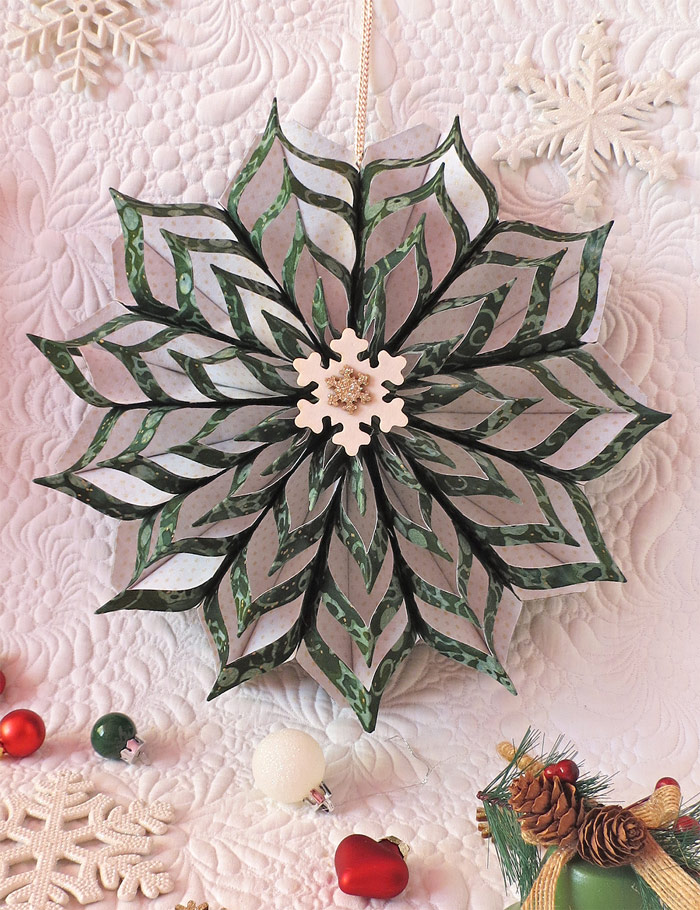 Fabric Star Christmas Ornament Pattern
