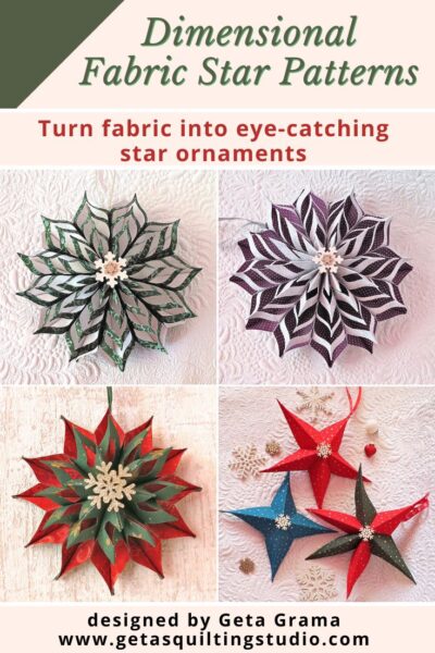 Fabric Star Christmas Ornament Pattern