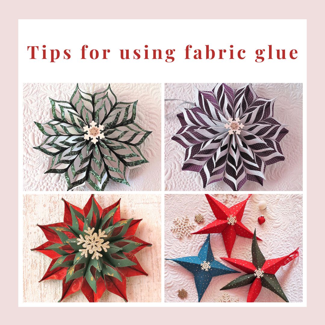 Tips for using fabric glue
