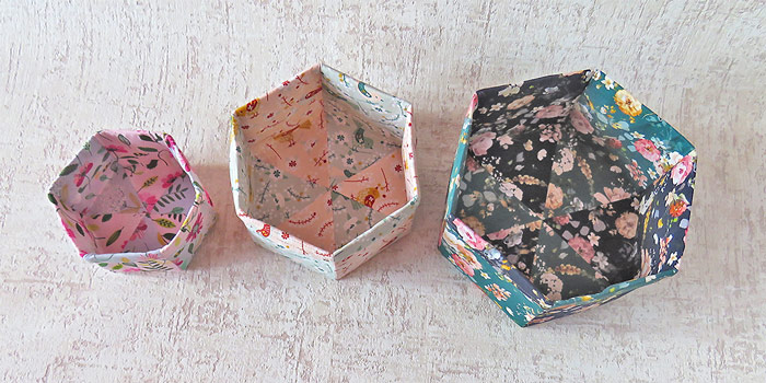 Fabric box pattern