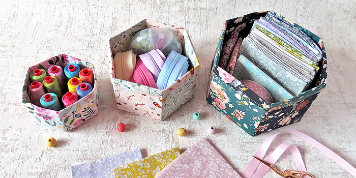Fabric box pattern