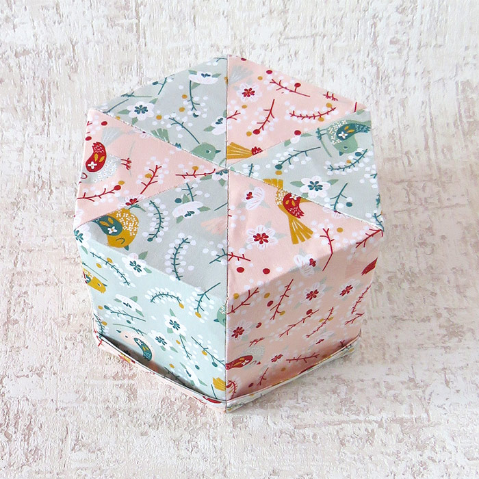 Fabric box pattern