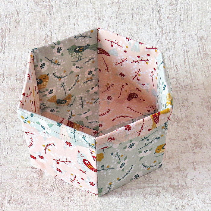 Fabric box pattern