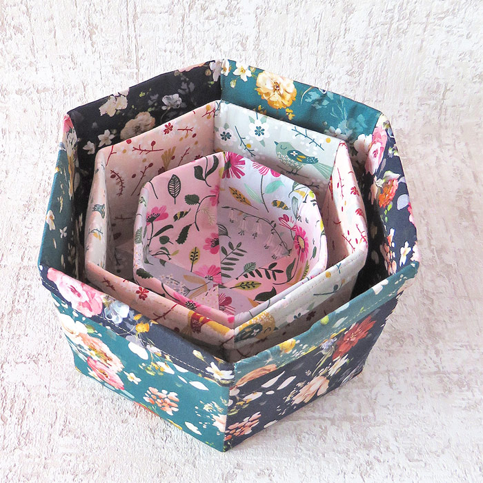 Fabric box pattern
