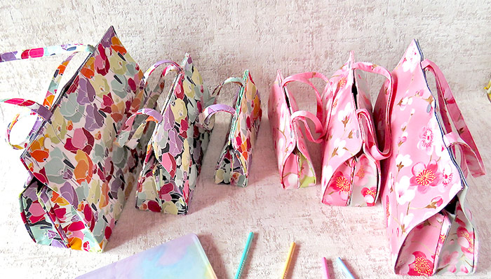 Double Compartment Gift Bag Pattern
