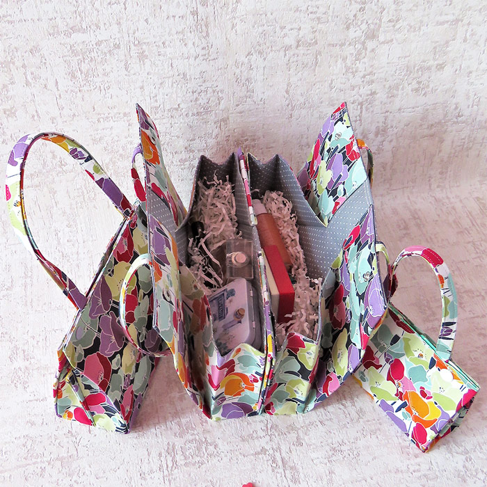 Double Compartment Gift Bag Pattern