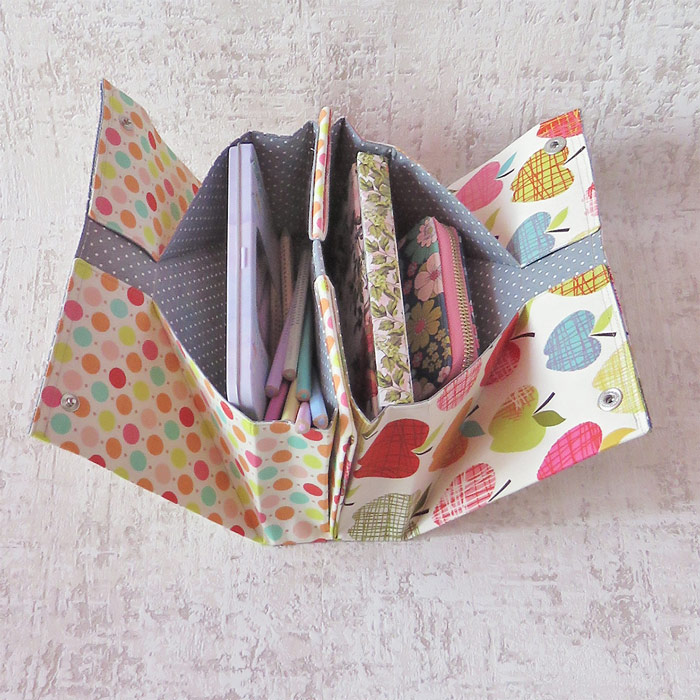Double Compartment Pouch Pattern