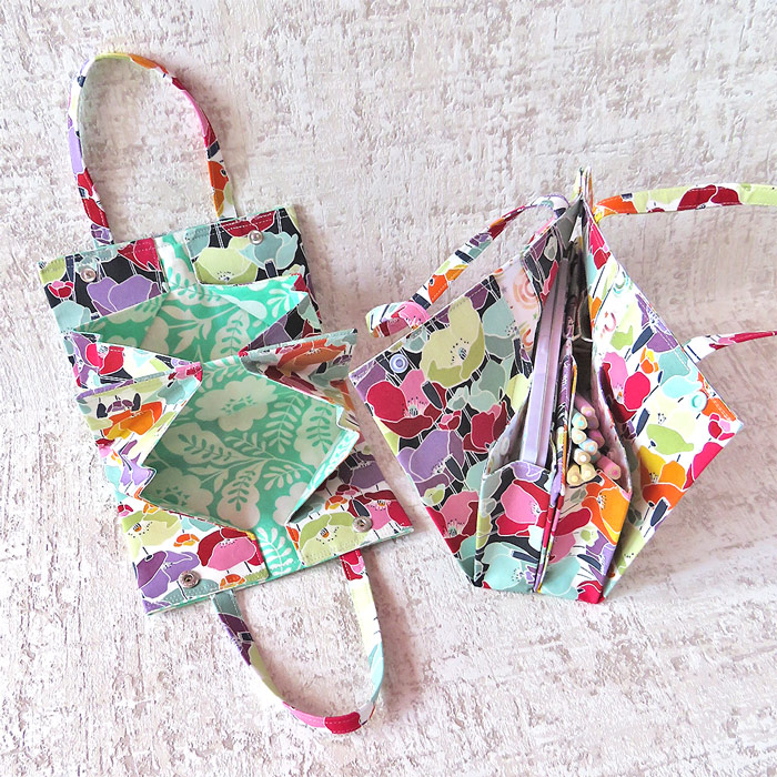 Double Compartment Gift Bag Pattern